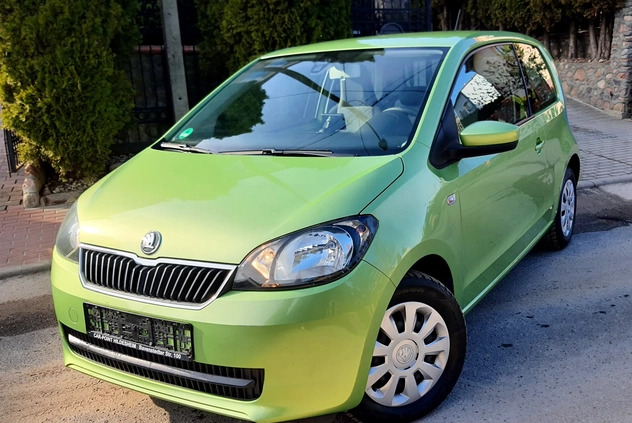 Skoda Citigo cena 18900 przebieg: 184000, rok produkcji 2012 z Mrągowo małe 781